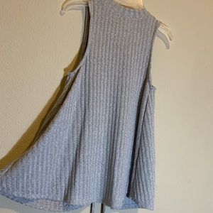 ❇️3/$30❇️ Altar’d State Mock Neck Tie Up Knit Tank Top